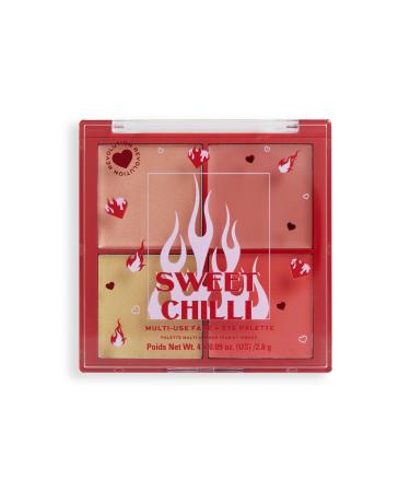 I Heart Revolution Sweet Chilli Cream Blush & Highlight Quad - Buy Online on GoSupps.com
