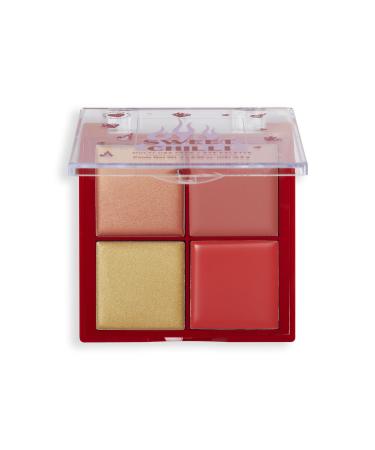 I Heart Revolution Sweet Chilli Cream Blush & Highlight Quad