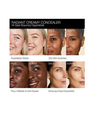 Nars Radiant Creamy Concealer - Brightening Concealer That Lasts Up to 16 Hours of Flawlessness 6 ml - Buy Online on GoSupps.com