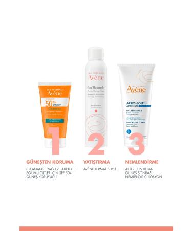 Avene Cleanance SPF 50+ High Protection Sun Cream for Oily and Acne Prone Skin 50 ml x2 - Buy Online on GoSupps.com