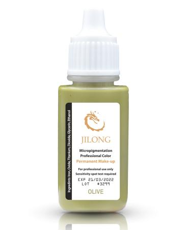 Jilong Permanent Makeup Pigment Olive 25 ML