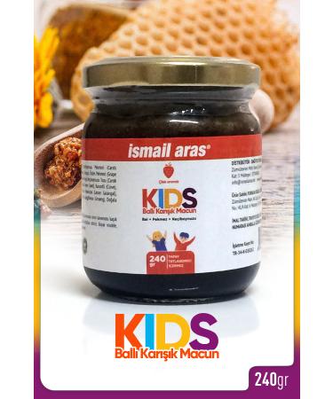 smail Aras Special Honey Molasses Carob and Strawberry Flavored Paste for Children