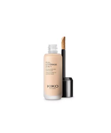 KIKO Foundation & Concealer - Full Coverage 2-in-1 Foundation & Concealer N10