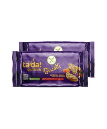 Tada Gluten-Free Gluten-Free Almond Apricot Biscotti 110 Gr (2 Pieces)