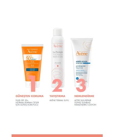 Avene Fluide SPF 50+ High Protection Sun Cream for Normal or Combination Skin 50 ml - Buy Online on GoSupps.com