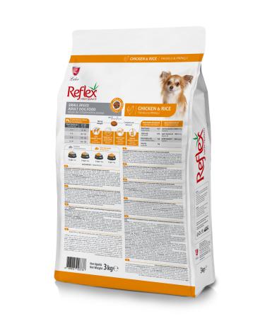 Reflex Chicken and Rice Small Breed Dog Food 3 kg - Buy Online on GoSupps.com