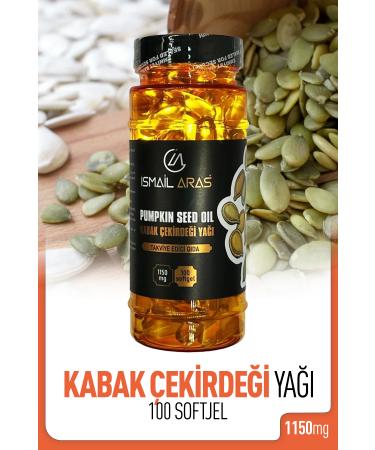 Ismail Aras Pumpkin Seed Oil 100 Softgel
