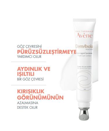 Avene DermAbsolu Eye Contour Care Cream for Wrinkled Eyes and Drooping Eyelids 15 ml x2 - Buy Online on GoSupps.com