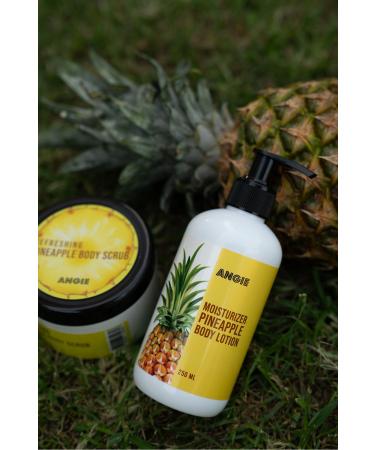 Angie Fruits Women Pineapple Body Lotion - 250ml - Buy Online on GoSupps.com