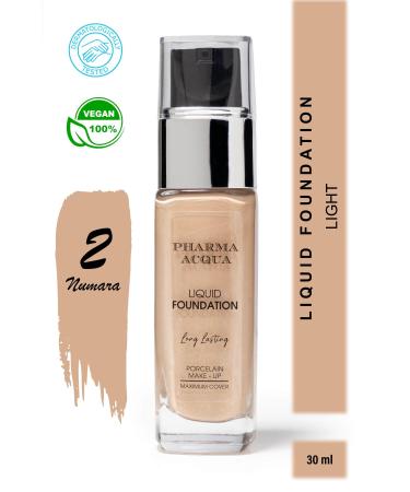 Pharma Acqua Long Lasting Liquid Foundation 30 ml - 02