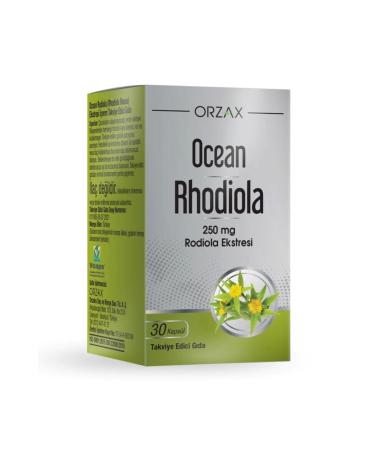 Ocean Orzax Ocean Rhodiola Capsule 250mg 30 Capsules-MFREYON01063