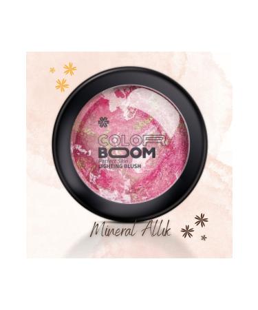 color boom Perfect Skin Lighting Blush (024 Golden Fuchsia) - - Luminous Pink-gold Blush - Buy Online on GoSupps.com