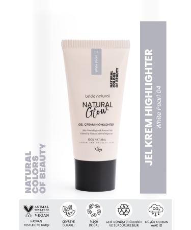 Bade Natural Gel Cream Highlighter White Pearl 04 0 Natural