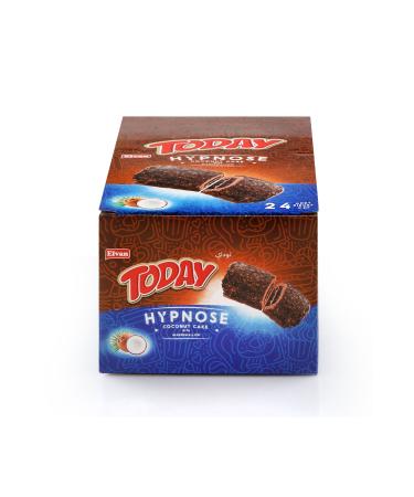 Elvan Today Cocoa Marshmallow Coated Coconut Cake 45 Gr. 24 Pieces (1 BOX) - Buy Online on GoSupps.com