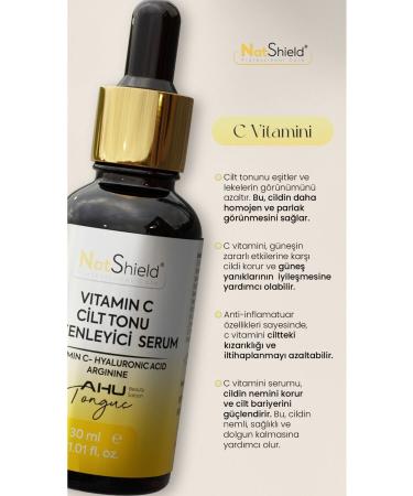 NATSHIELD Vitamin C-Skin Tone Correcting Serum 30 ml - Buy Online on GoSupps.com