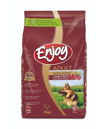 Enjoy Lamb and Rice Adult Dog Food 3kg