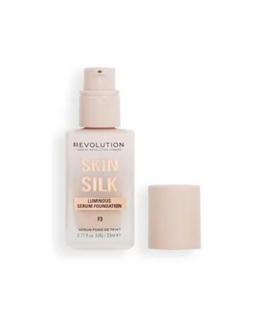 Revolution Skin Silk Serum Foundation F3
