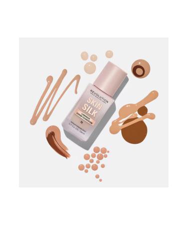 Revolution Skin Silk Serum Foundation F8 - Buy Online on GoSupps.com