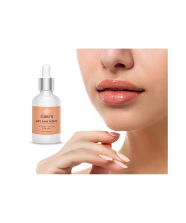 Elloura Lip Plumping Serum Dermaroller Set 20 ml Lip Care Set Lip Care Set Aqua Dermaroller - Buy Online on GoSupps.com