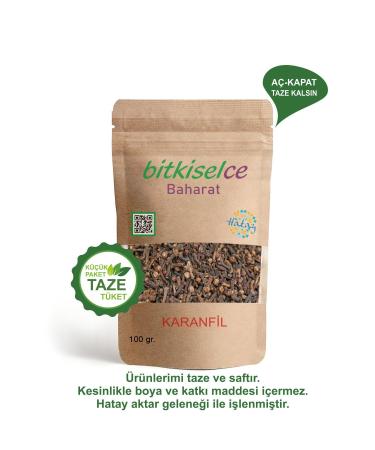 herbal Premium Quality Product Hatay's Aromatic Magic: Natural Clove 100 Gr.