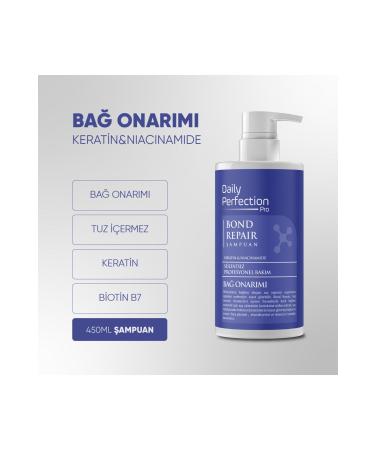 DAILY PERFECTION PRO Bond Repair Shampoo 450 ml - Buy Online on GoSupps.com