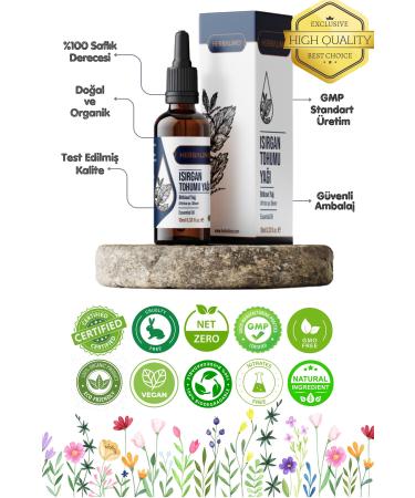 herbalimo Nettle Seed Oil // Urtica Sp.oleum 10ml