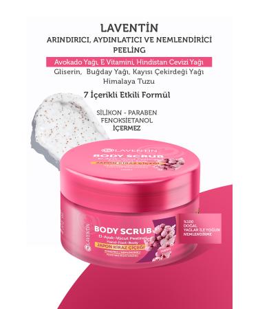 Lavender Nourishing Purifying and Moisturizing Body Scrub Japanese Cherry Blossom 250ml (happy) - Buy Online on GoSupps.com