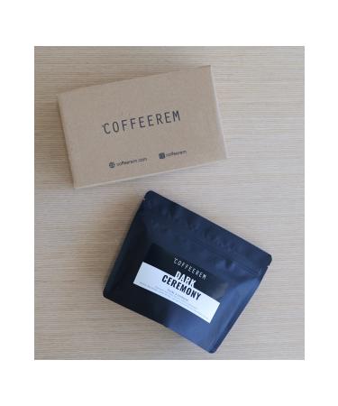 Coffeerem Dark Ceremony 200gr Filter & Espresso Bean Coffee - Buy Online on GoSupps.com