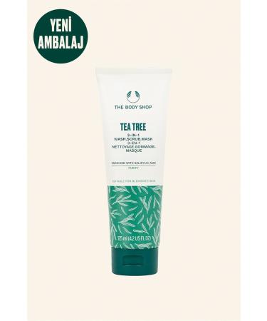 THE BODY SHOP Tea Tree Tea Tree 3 in 1 Cleansing Scrub Mask 125 ml