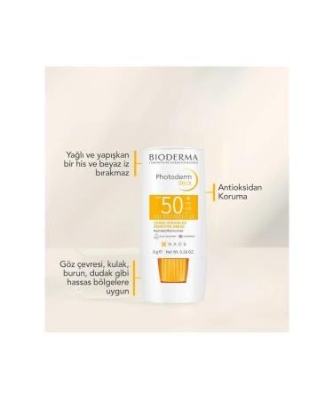 Bioderma Photoderm Stick Spf50 8 gr - Buy Online on GoSupps.com