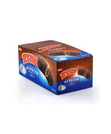 Elvan Today Cocoa Marshmallow Coated Coconut Cake 45 Gr. 24 Pieces (1 BOX) - Buy Online on GoSupps.com