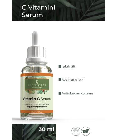 Biosecret Vitamin C Serum Brightening Revitalizing 30 ml Bio19