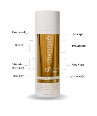 DIVOQUE Anti-Dandruff Procapil Shampoo 200 ml (Luxury Shampoo) - Buy Online on GoSupps.com