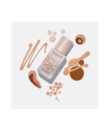Revolution Skin Silk Serum Foundation F3 - Buy Online on GoSupps.com
