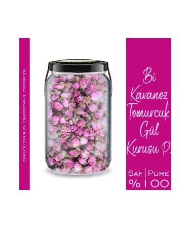 Ginger Organic 4 Types of Bud Rose Dried Pink White Red Orange Color Rose Jar 660 cc. x4 Glass Jar - Buy Online on GoSupps.com