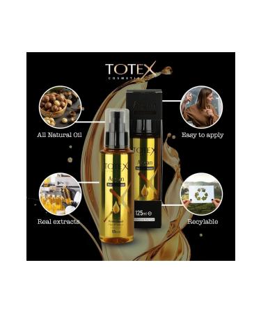 TOTEX Hair Care Argan Serum 125 ml - Buy Online on GoSupps.com