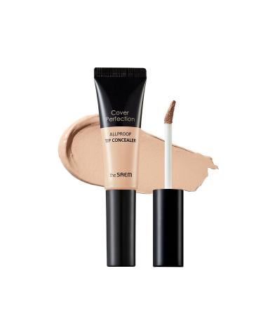 The Saem Cover Perfection Allproof Tip Concealer / All Skin Types Concealer - Natural Beige