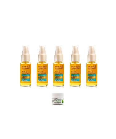 Avon Advance Techniques Nourishing Hair Serum with Argan Oil 30 Ml - 5Pcs