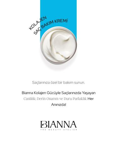 Bianna Hair Cream Collagen Revitalizing and Sun Protection Hair Care Cream - 500ml - Buy Online on GoSupps.com
