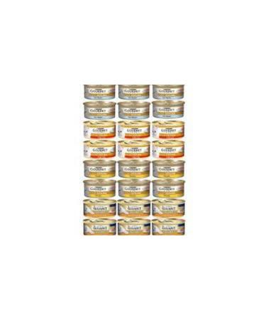 Purina Gourmet Mixed Chopped Canned Adult Cat Wet Food 24 X 85 G