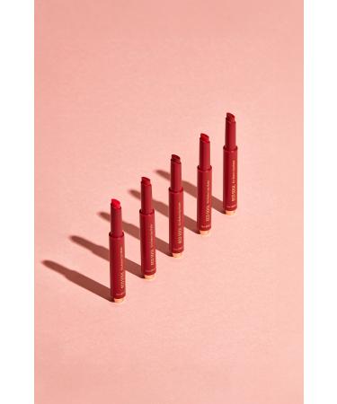 The Saem Eco Soul Kiss Button Lips Matte /Long-Lasting Matte Lipstick - 01 Neon Coral - Buy Online on GoSupps.com