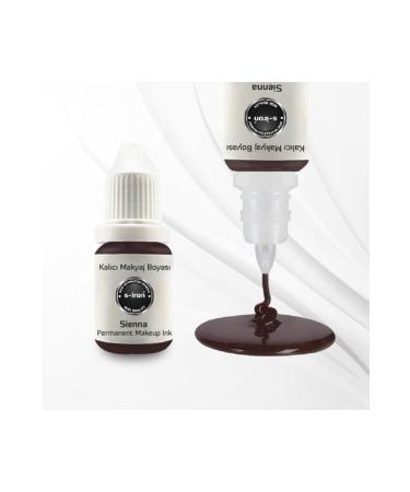 S-IRON COSMETIC Permanent Makeup Eyebrow Dye Sienna 12ml
