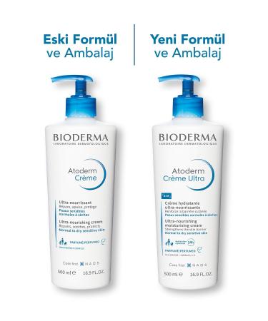 Bioderma Atoderm Cream Ultra Moisturizing Care Cream for Normal and Dry Skin 500 ml - Buy Online on GoSupps.com