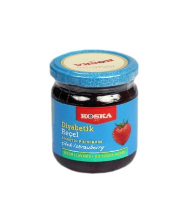 Koska Diabetic Jam Strawberry 240gr-6-pack