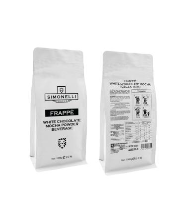 Simonelli Frappe Ice Coffee White Mocha 1000 gr Package - Buy Online on GoSupps.com