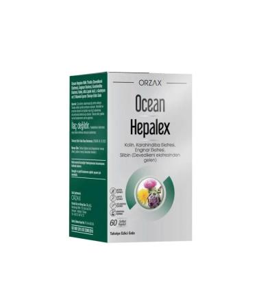 Ocean Orzax Ocean Hepalex Food Supplement 60 Capsules-MFREYON01081