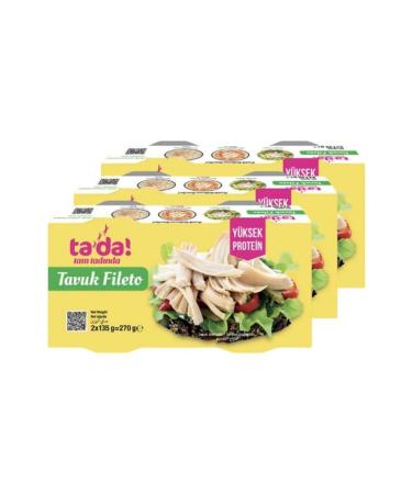 Tada Ready Chicken Canned 135 gr 2-pack (3 Pieces)