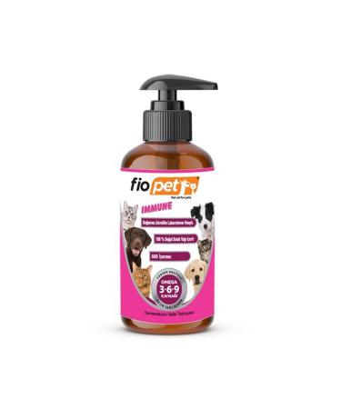 F OPET Fiopet Immune Natural Anchovy Fish Oil for Cats and Dogs 65 ml