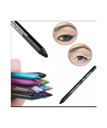 Lavider Eyeliner Ultra Black 12 Colors High Pigment Neon Oil Eye Pencil - Buy Online on GoSupps.com