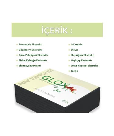 Glox Tea Gloxtea Bromelain Extract Herbal Mixture Glox Detox Form Tea Glox Tea - Buy Online on GoSupps.com